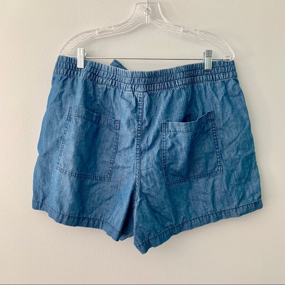 GAP TENCEL Paper Bag Waist Shorts - Picture 2 of 4